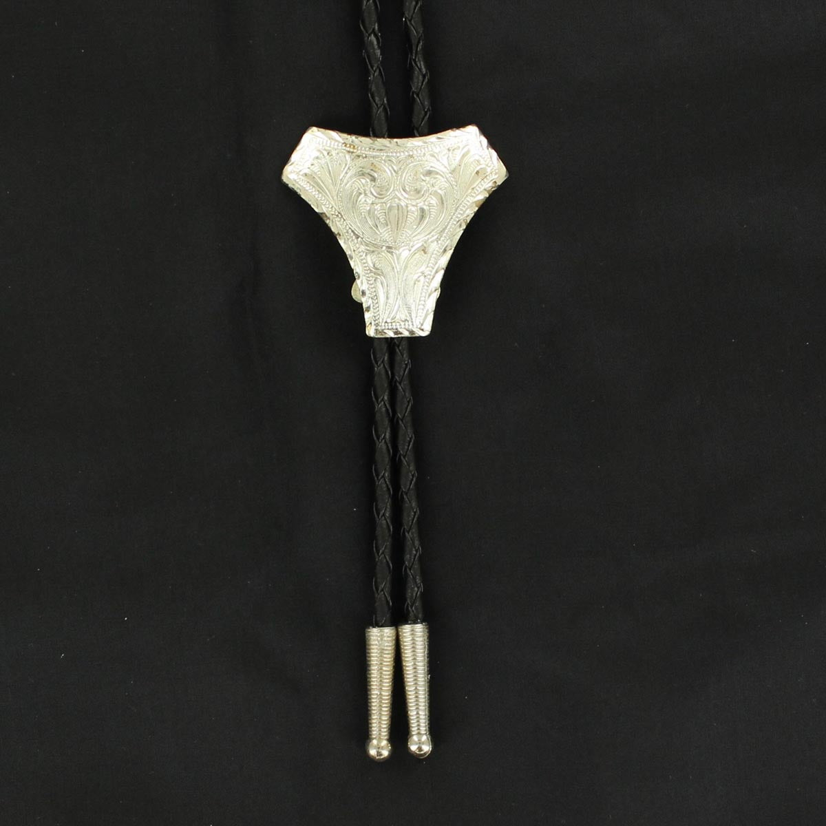 Crumrine Men's Western Triangle Sliver Bolo Tie