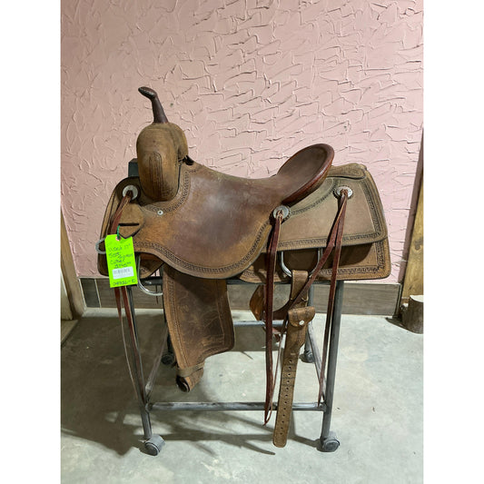 Used Scott Thomas 17” Cutting Saddle