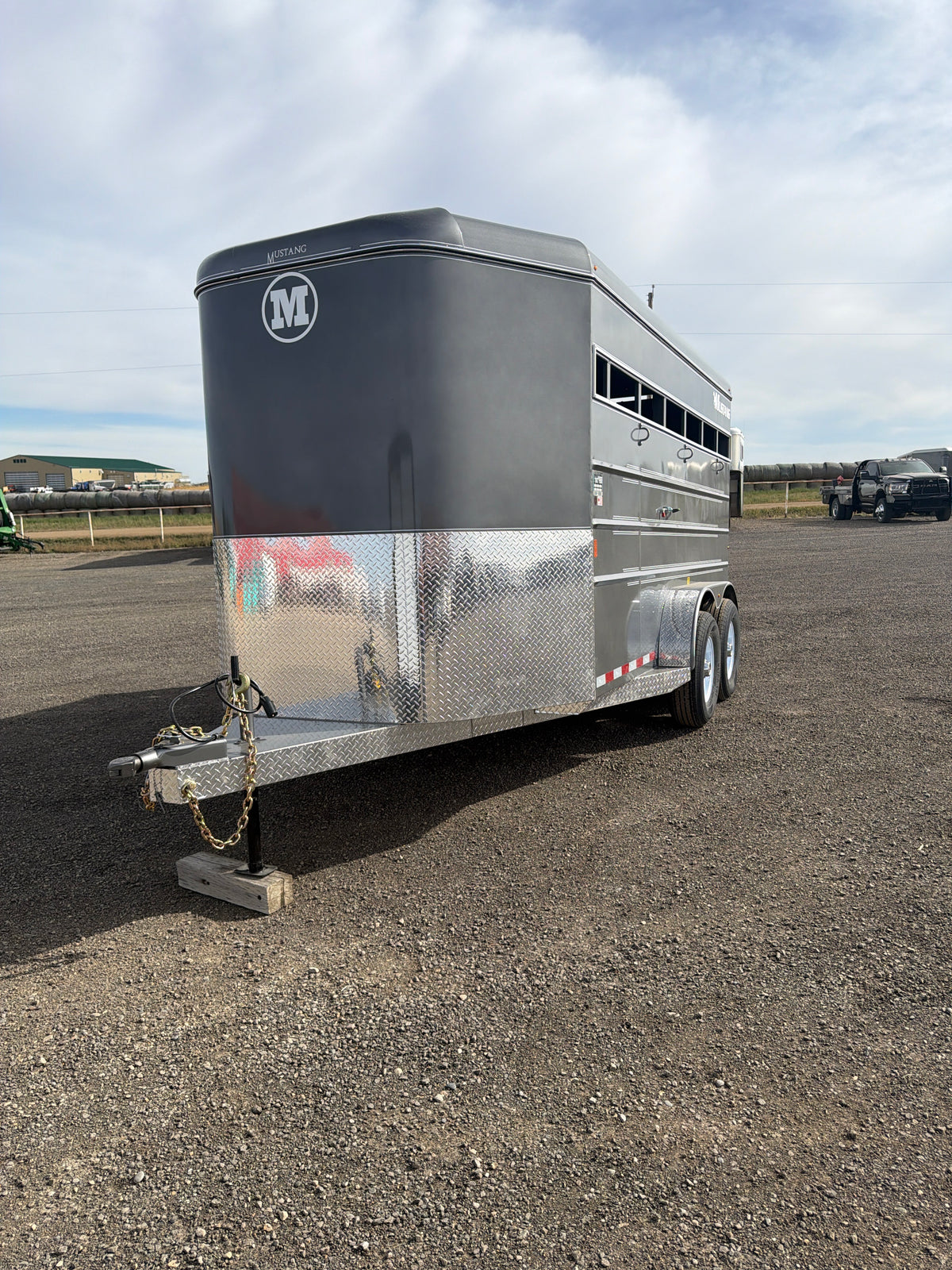 2027 Mustang 16' Bumper Pull Trailer Stock Trailer