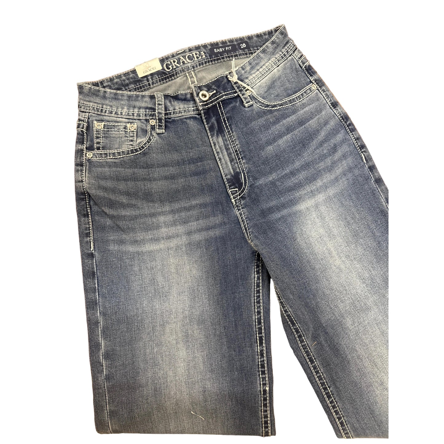 Grace in LA Women's Jeans- Toe Bug Stitch