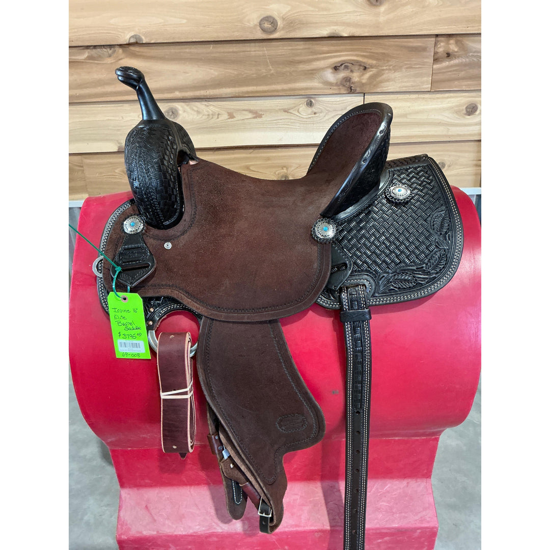 Irvine 16" Elite Barrel Saddle