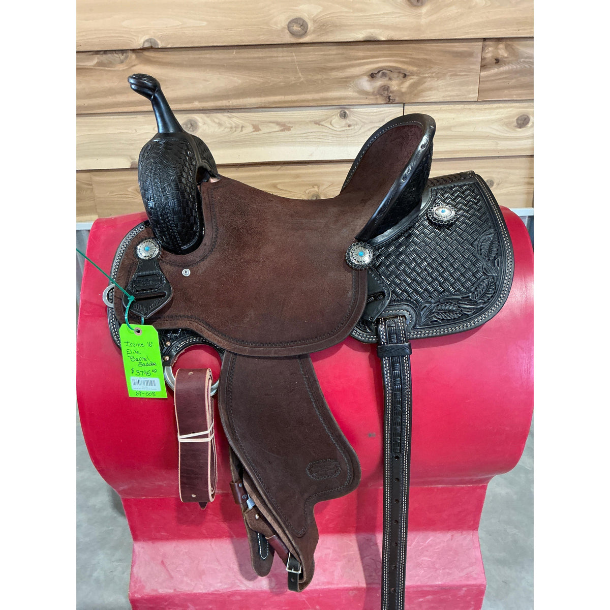 Irvine 16" Elite Barrel Saddle