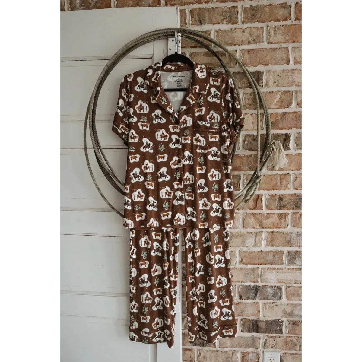 Boots & Bows Ranchin' Around Adult Sleep Set