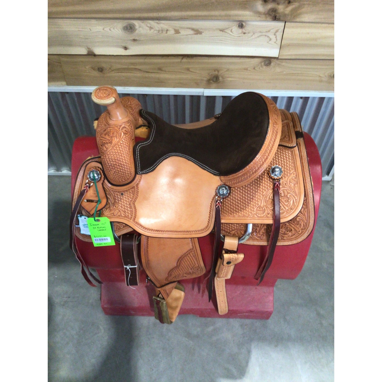 Irvine 15" Oy Roping Saddle