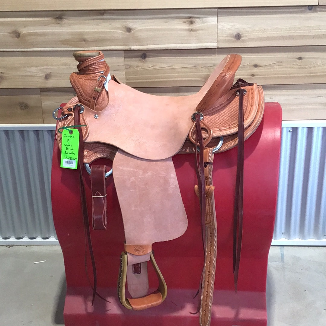 Irvine 17" Wade Ranch Saddle