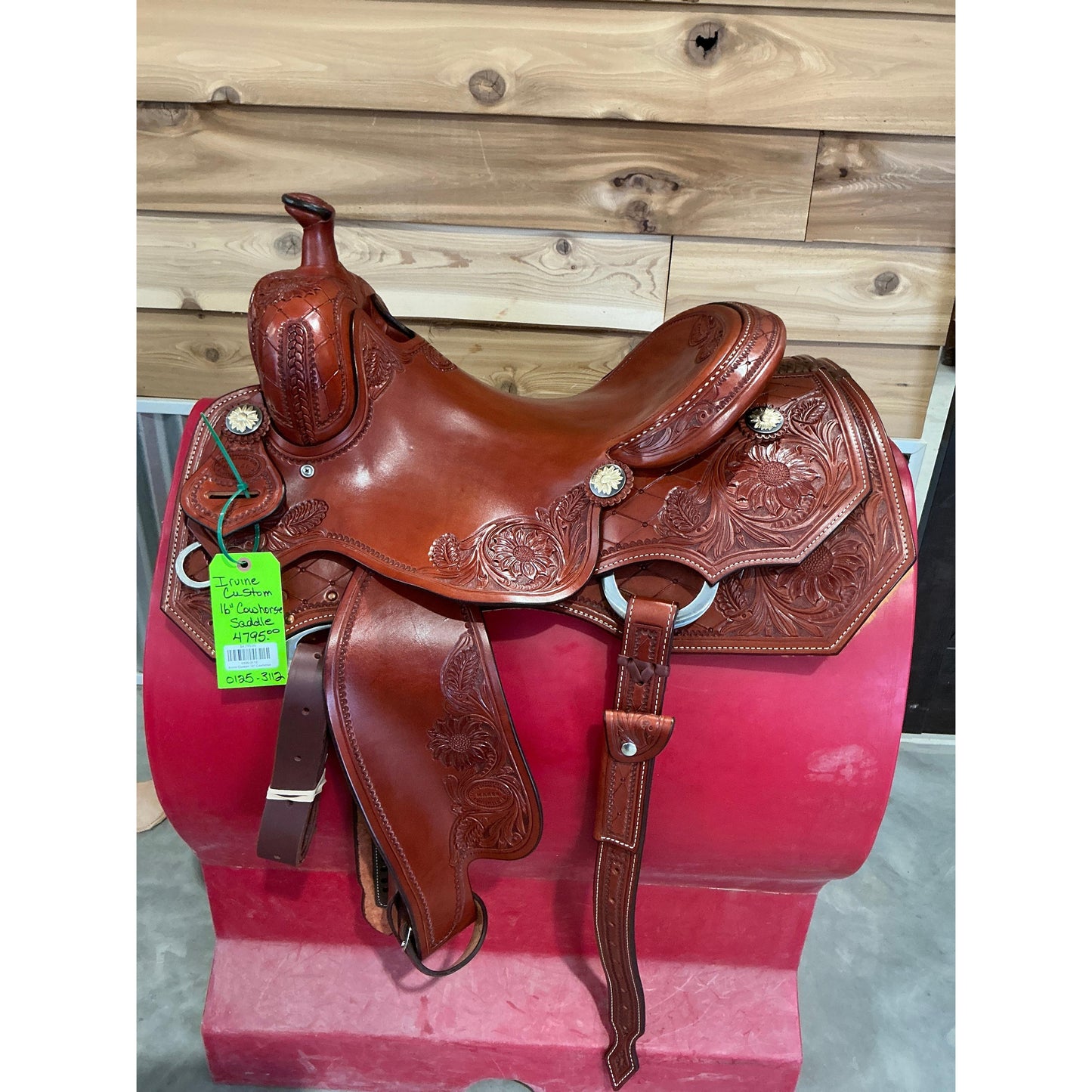 Irvine Custom 16" Cowhorse - Irvine Tack & Western Wear