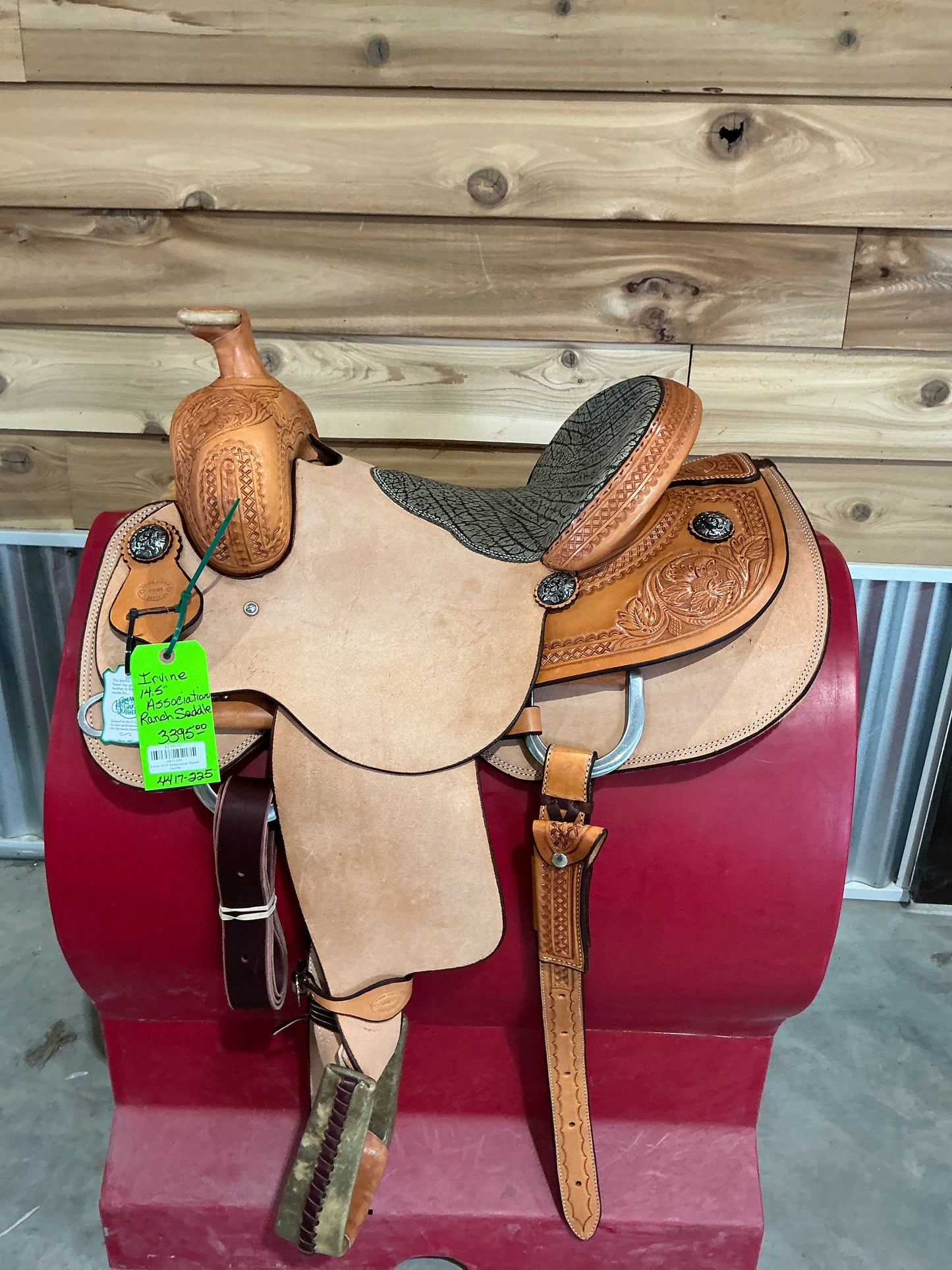 Irvine 14.5" Association Ranch Saddle
