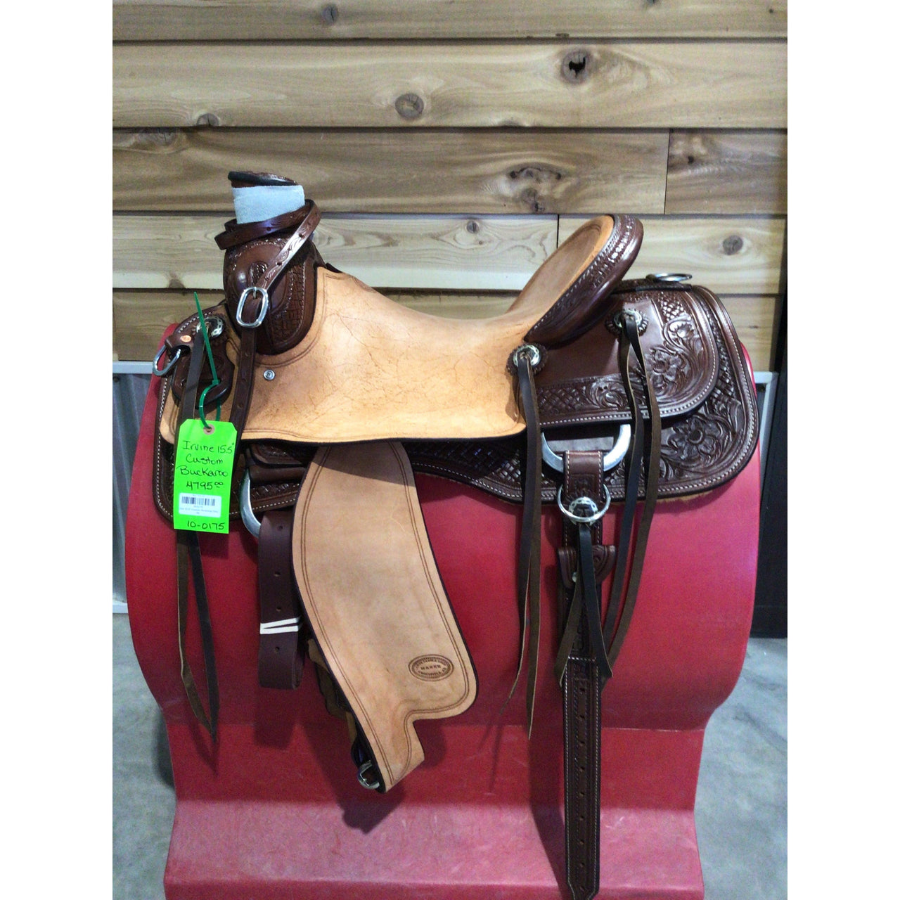 Irvine 15.5" Custom Buckaroo Saddle