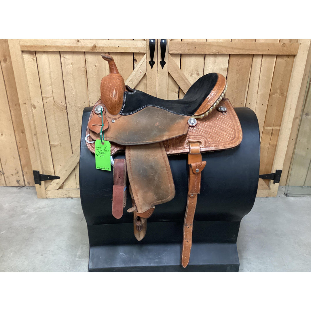 Used 16” Irvine Trail Saddle