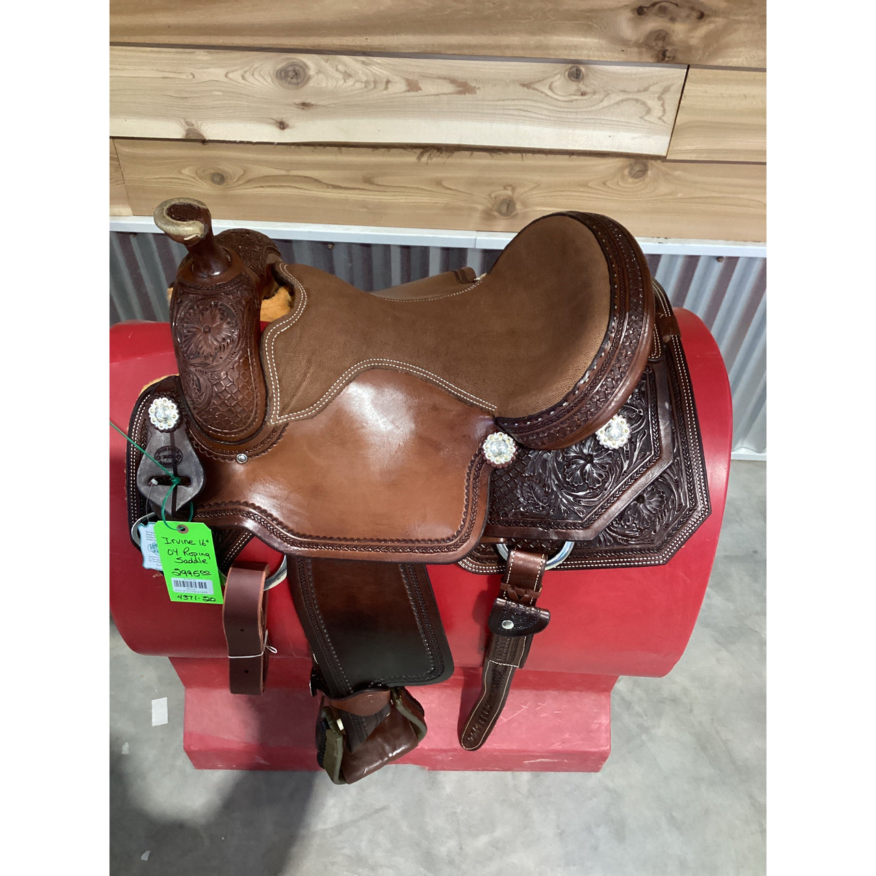 Irvine 16" OY Roping Saddle