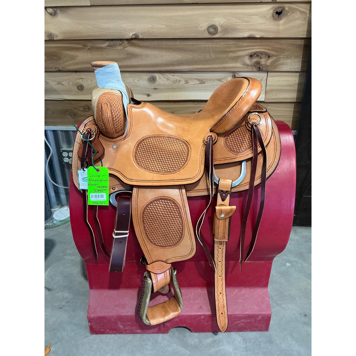 Irvine 17" Association Ranch Saddle