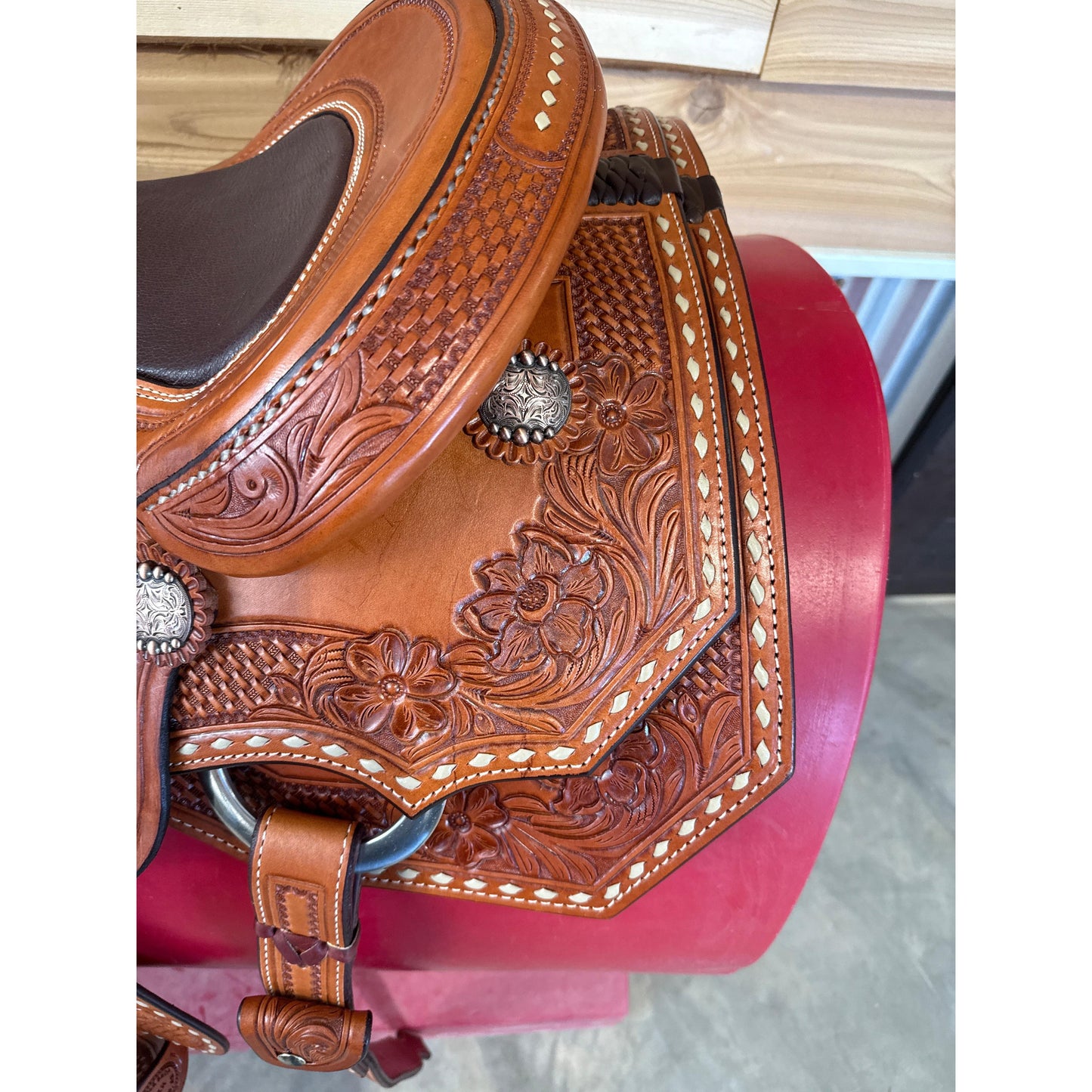 Irvine Custom 16" Cowhorse Saddle