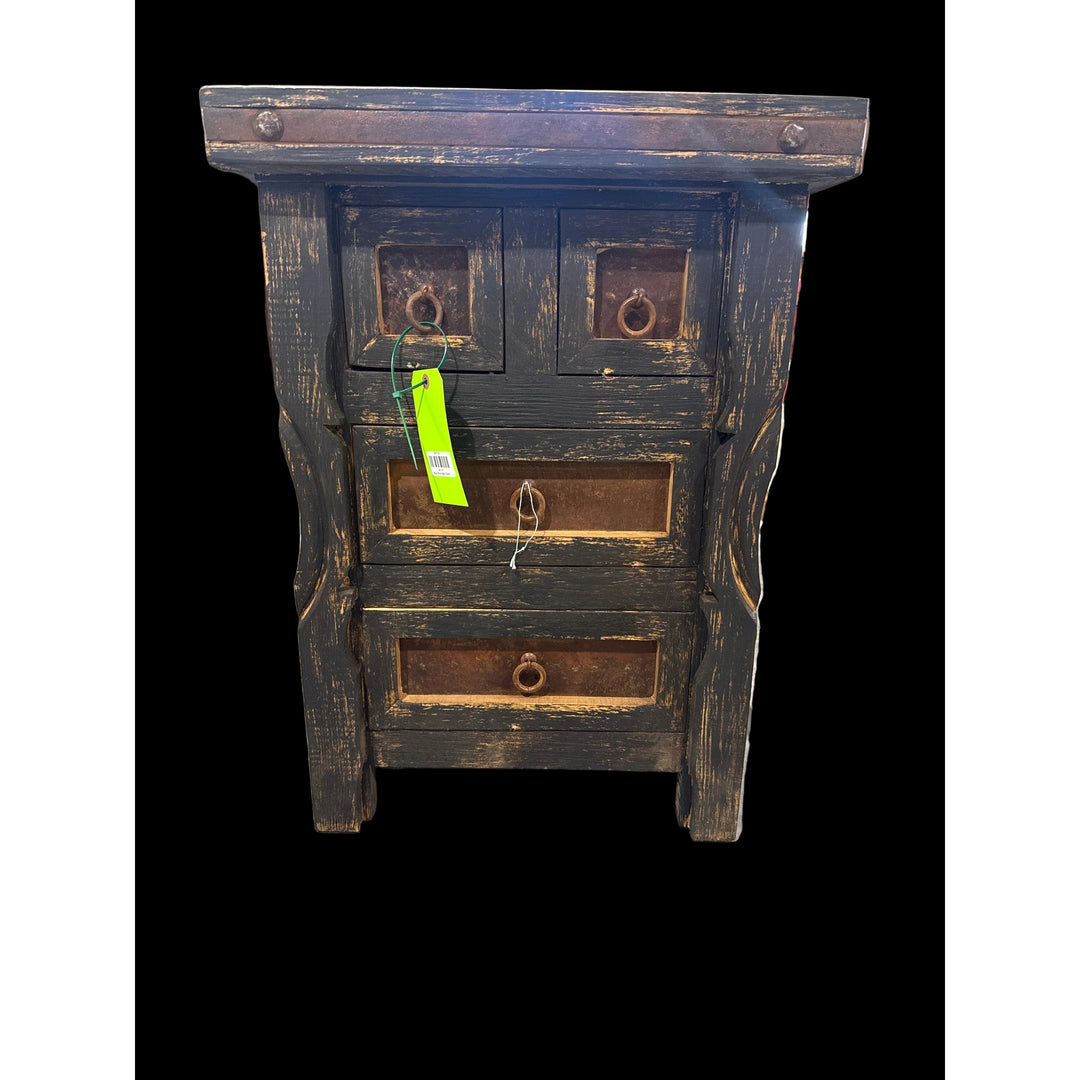 Black Wood Night Stand - Irvine Tack &amp; Western Wear