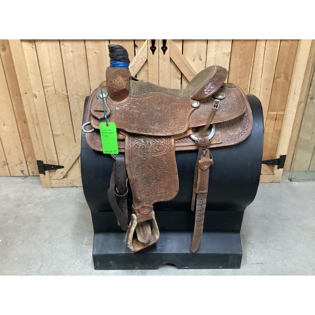 Used 15.5” Irvine Roper Saddle