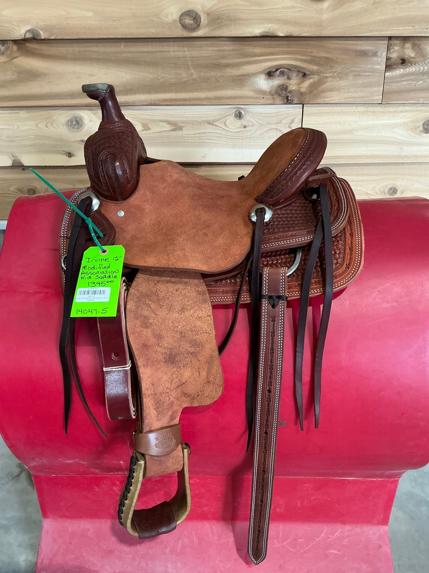 Irvine 12" Modified Association Kid Saddle