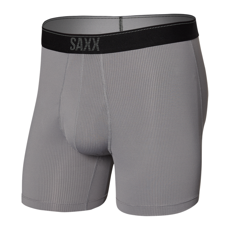 Saxx Men's Quest Quick Dry Mesh Boxer Briefs