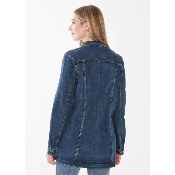 FDJ Women's Long Denim Jacket - Multiple Colours