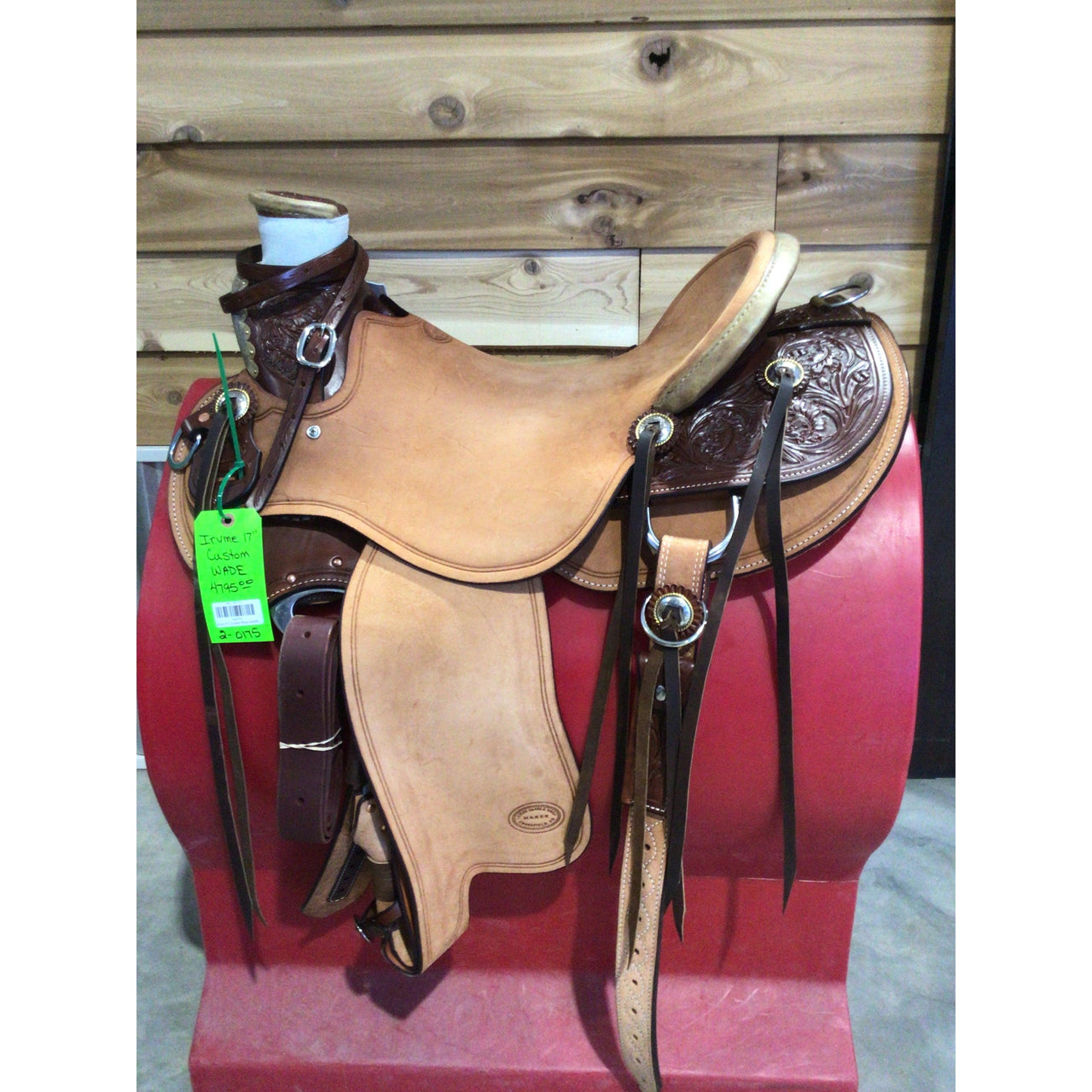 Irvine 17" Custom Wade Saddle