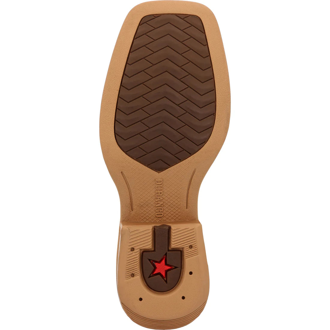 Durango Kids Shyloh 8" Square Toe Western Boot - Honey Tan/Metallic Peach