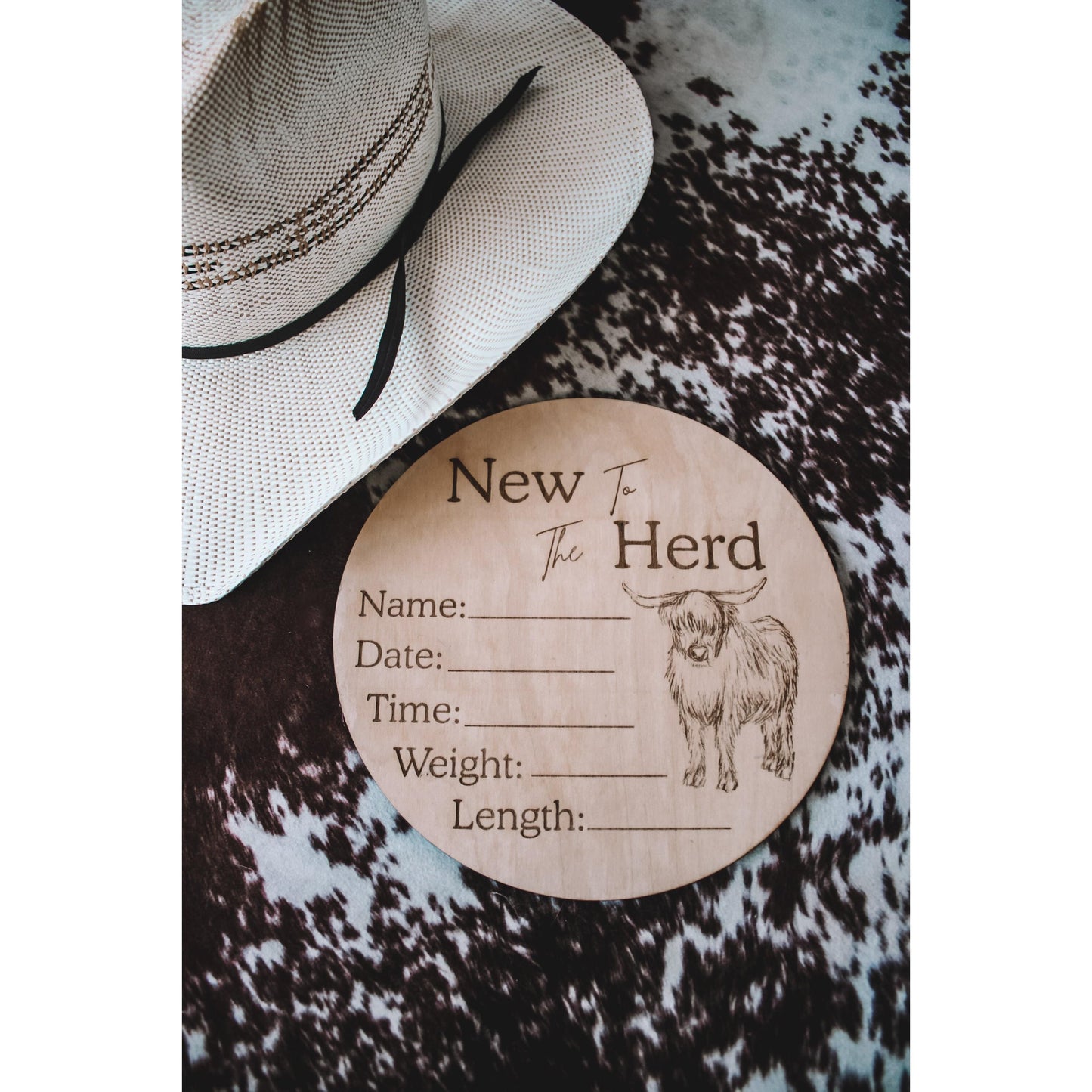New to the Herd Birth Stat Sign