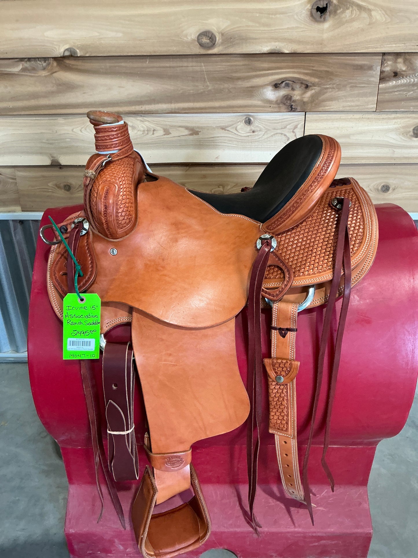 Irvine 15" Association Ranch Saddle