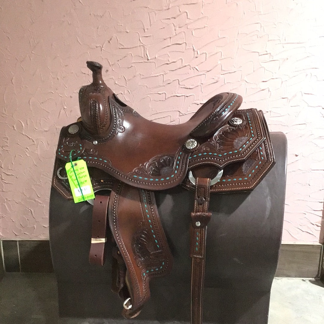Irvine USA 16" Custom Cowhorse Saddle
