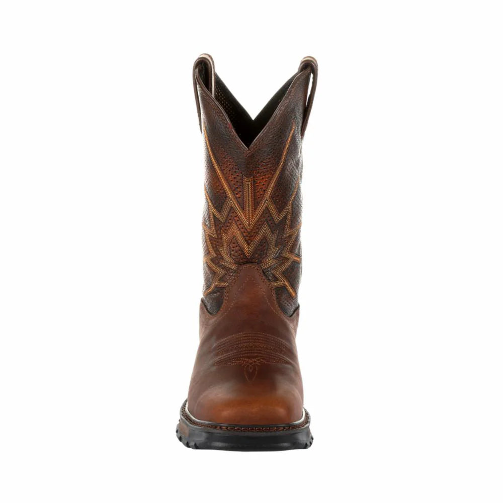 Durango Men's Maverick XP 11 Inch Ventilated Western Work Boot - Tobacco