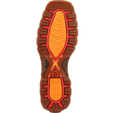 Durango Men's Maverick XP 11" Ventilated w/Insulkul Work Boots - Briar Brown/Crimson Red