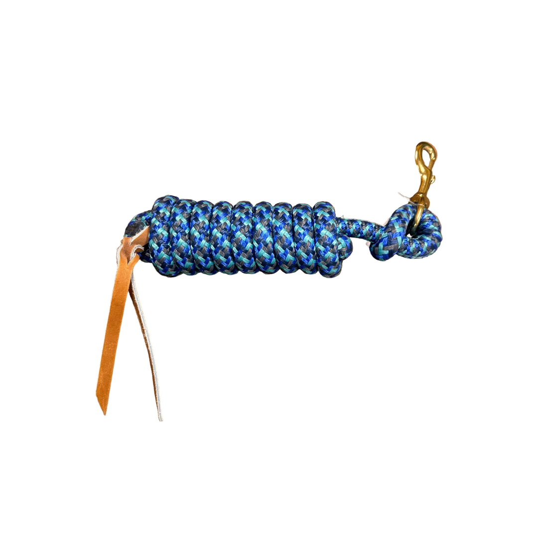 Irvine Cow Lead 9 ft 5/8" Lead w/Brass Plated Bolt Snap (Mixed Colours)