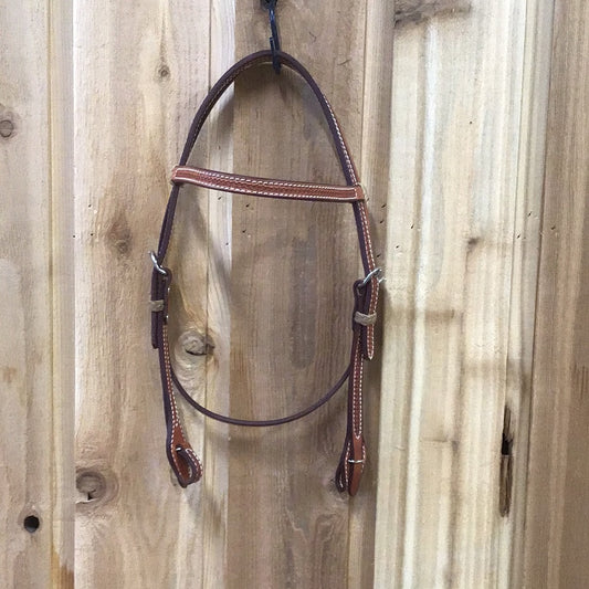 Irvine Browband Headstall Basket Stamp - Quick Change Medium Oil