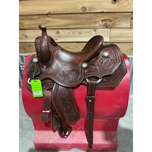 Irvine USA Custom 15" Cowhorse Saddle