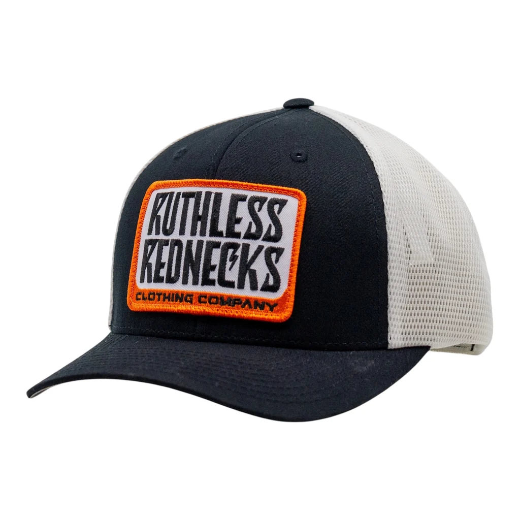 Ruthless Rednecks Fabricator Curved Brim Hat - Black