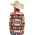 Powder River Kid's Aztec Fleece Pullover - Natural