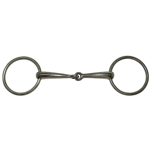 Reinsman Diamond R Loose Ring Snaffle -5"