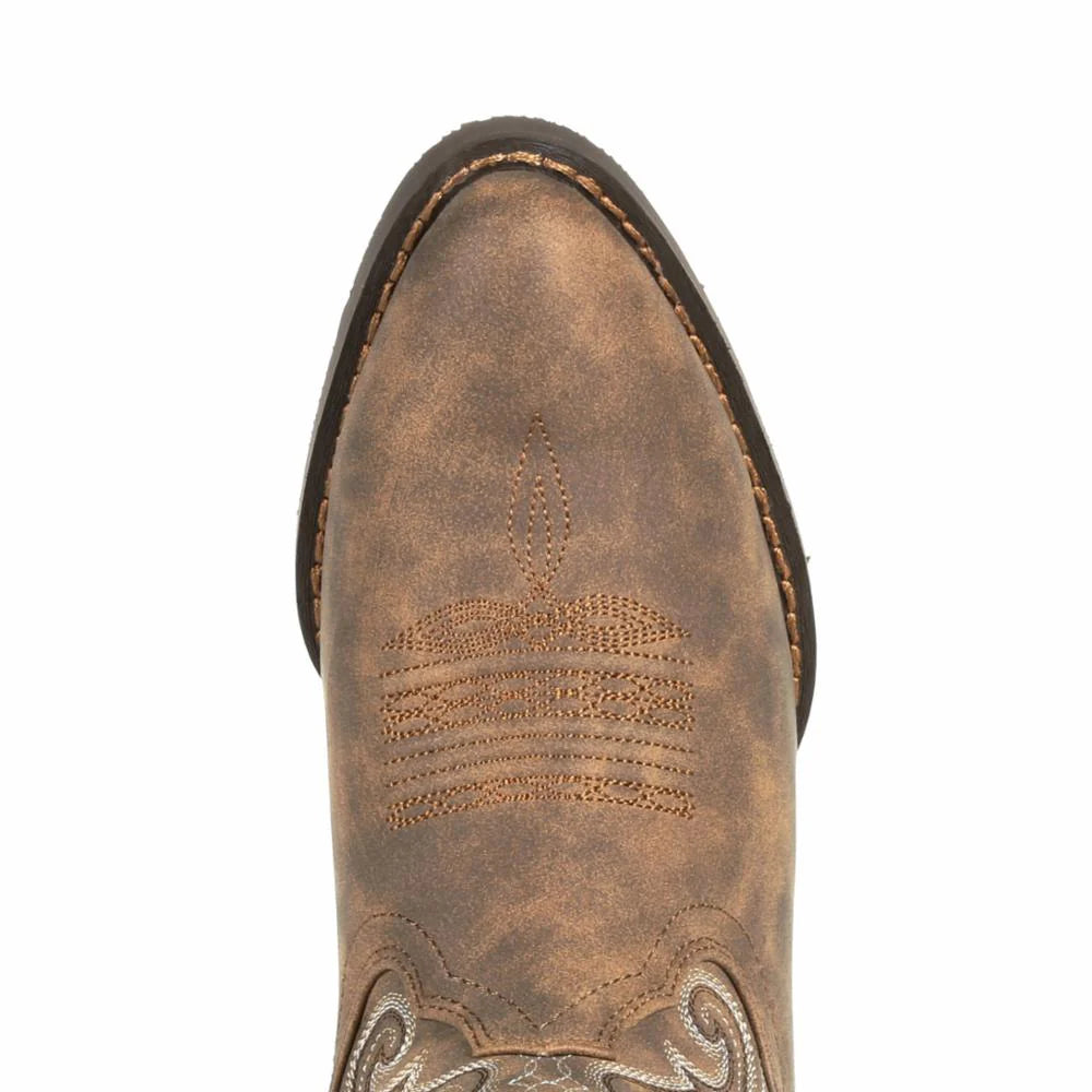 Durango Women's Crush 8" Shortie Western Boot - Driftwood