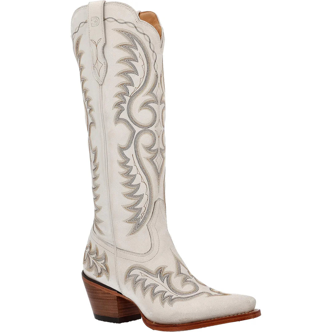 Durango Women's Crush 16" Western Fashion Boot-Ivory