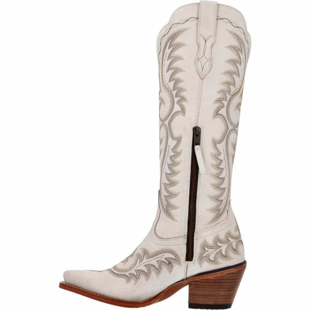 Durango Women's Crush 16" Western Fashion Boot-Ivory