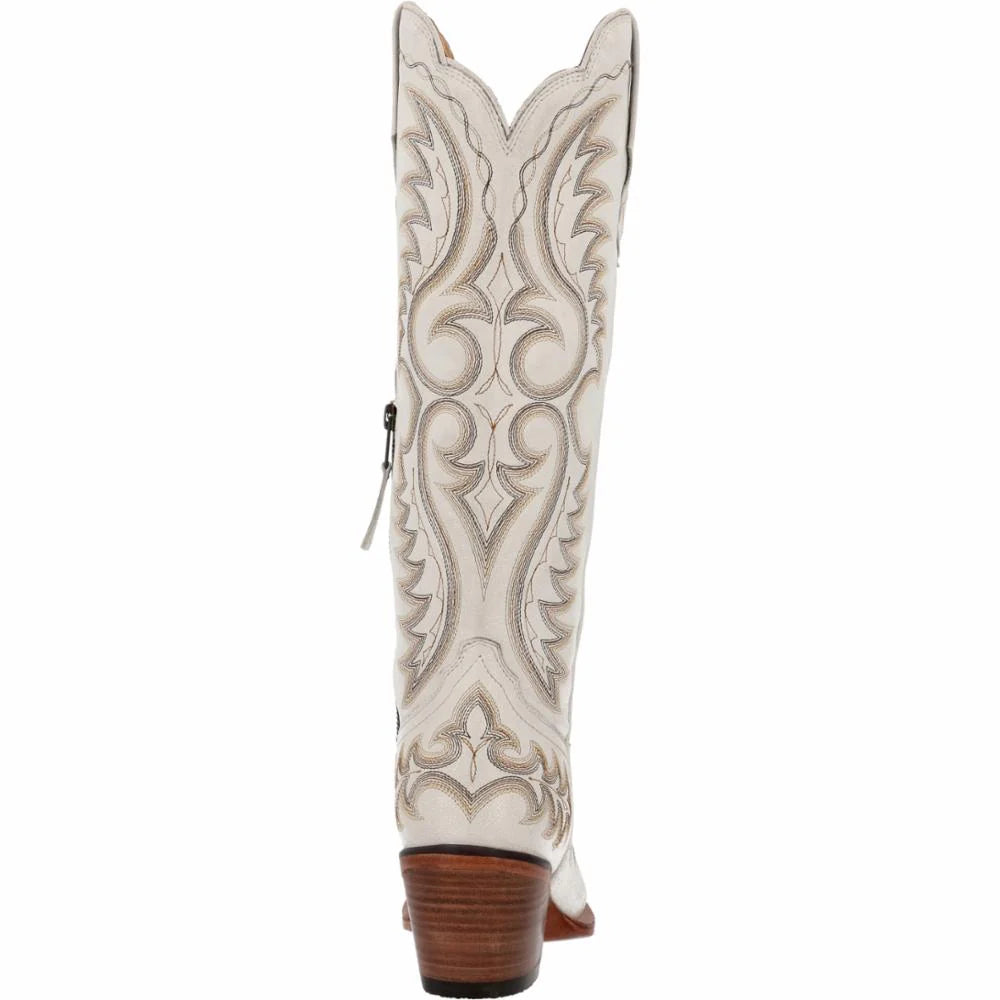 Durango Women's Crush 16" Western Fashion Boot-Ivory