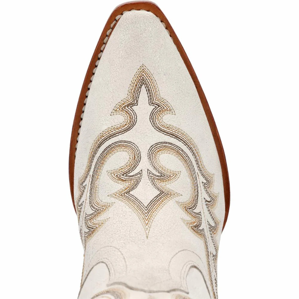 Durango Women's Crush 16" Western Fashion Boot-Ivory