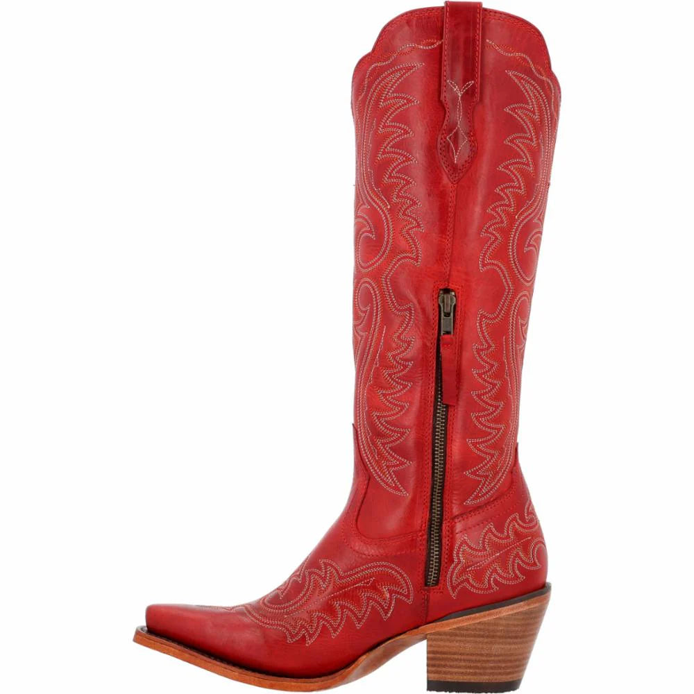 Durango Women's Crush 16" Western Fashion Boot - Crimson Red