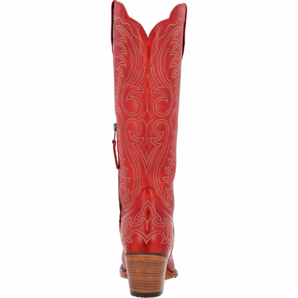 Durango Women's Crush 16" Western Fashion Boot - Crimson Red