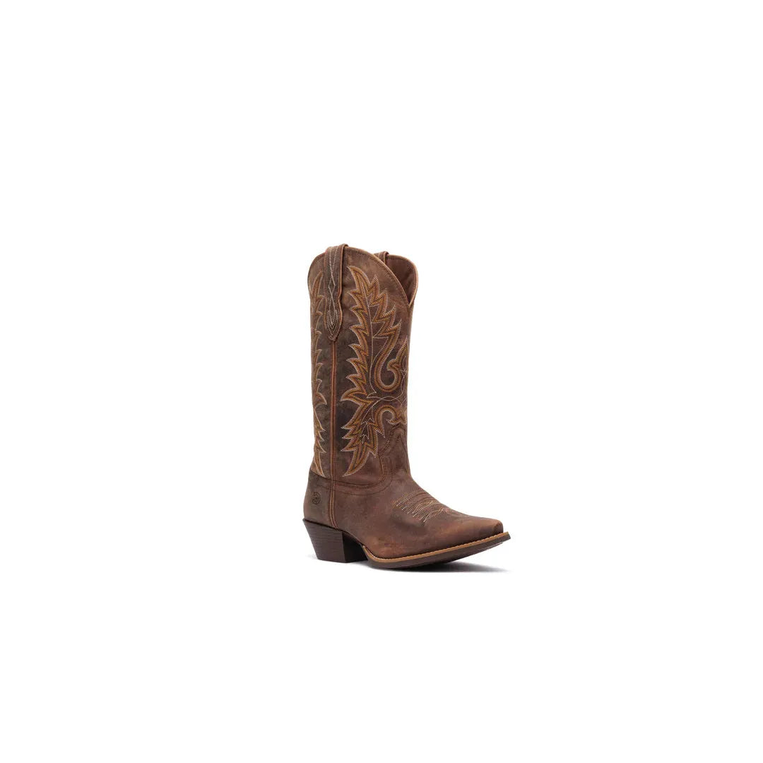 Durango Women's Shyloh 13" Sniptoe Western Boots - Brown