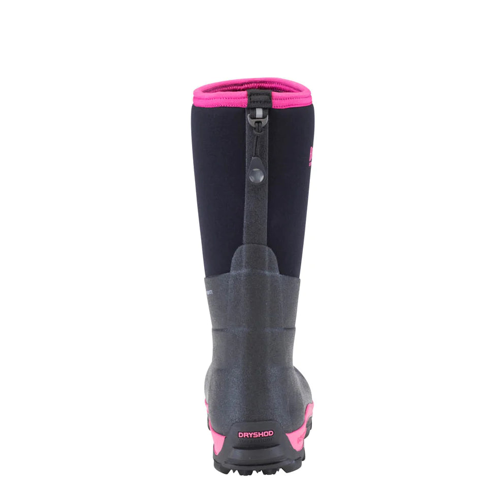 Dryshod Kid's Arctic Storm Boots - Black/Pink