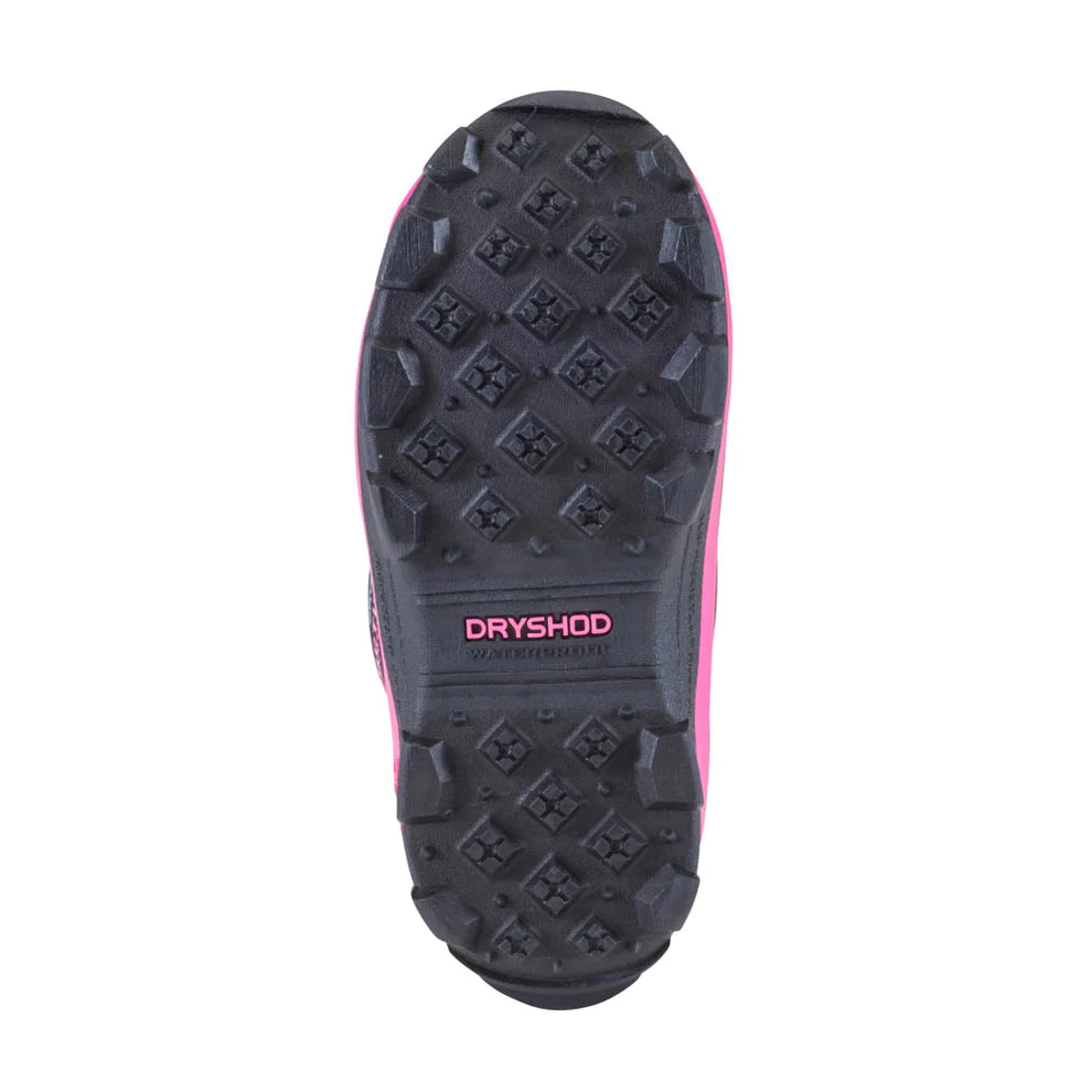 Dryshod Kid's Arctic Storm Boots - Black/Pink