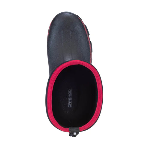 Dryshod Women's Arctic Storm High Boots - Black/Cranberry