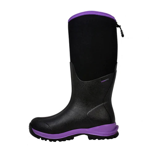 Dryshod Women's Legend MXT High Boots - Black/Purple