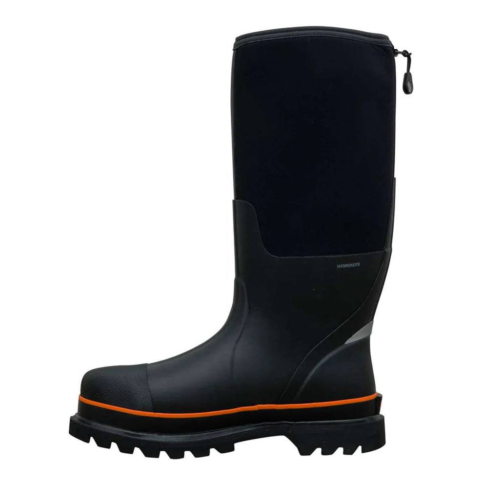 Dryshod Unisex Steel Toe CSA High Boots - Black/Orange