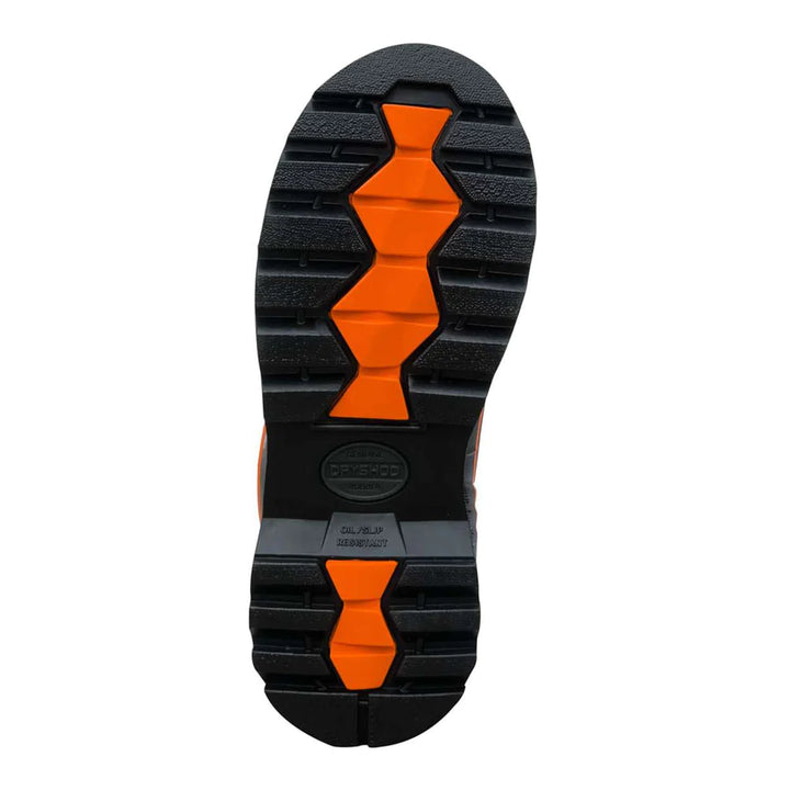Dryshod Unisex Steel Toe Max CSA High Boots - Black/Orange