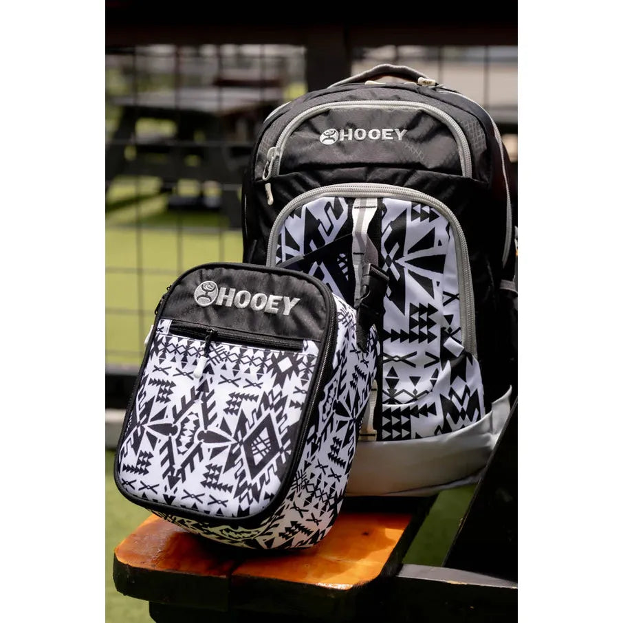 Hooey Ox Aztec Pattern- Black/Grey
