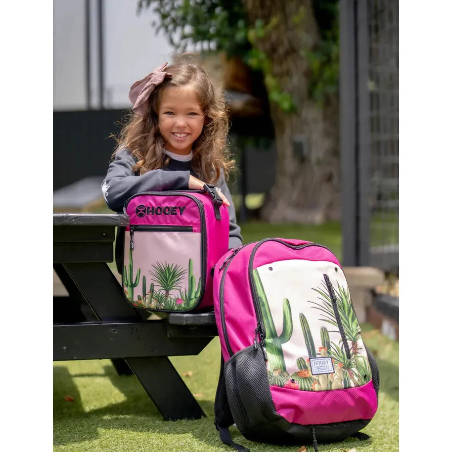 Hooey Rockstar  Cactus Print Backpack-Pink